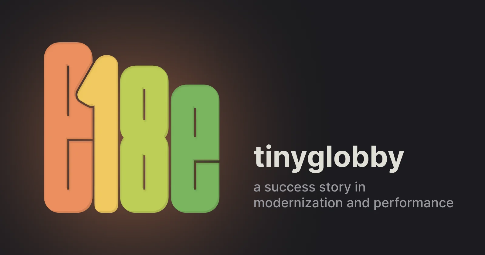 tinyglobby: a success story in modernization and performance)